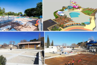 Aménagement et construction parc aquatique